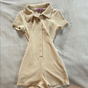 Edikted cream bodysuit